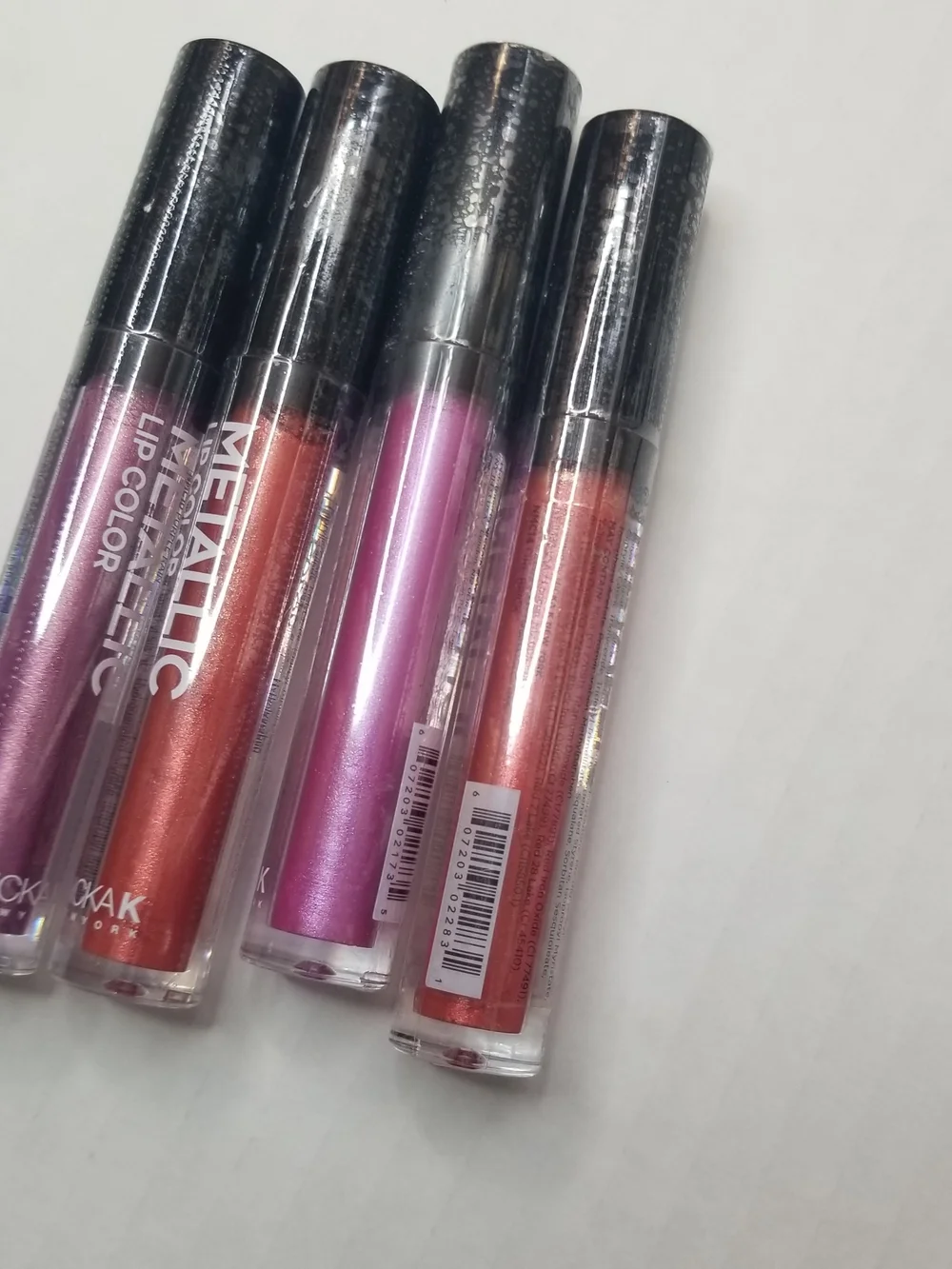 Metallic Lip Color Set - Purple & Pink Metallic Shades  Brand Name  NICKAK.